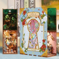 Book nook alice aux pays des merveilles