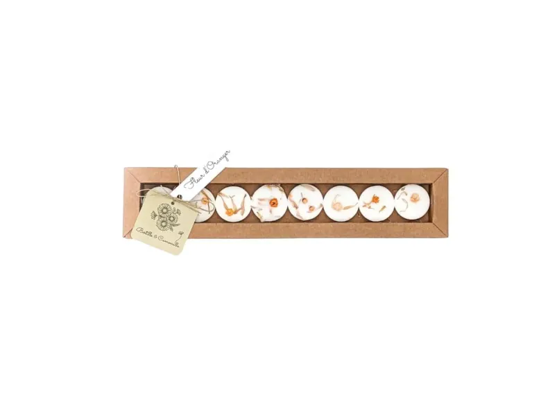 Boîte de 8 fondants parfumés fleur d'oranger 8