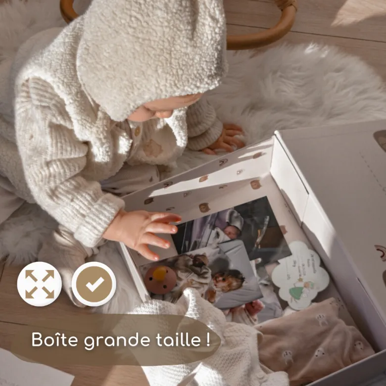 Boîte + kit empreintes + couverture