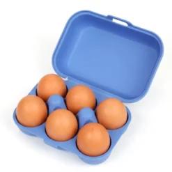 Boîte à œufs réutilisable x6 Koziol Bleu