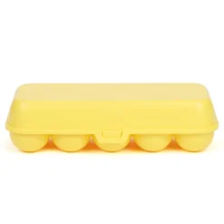 Boîte à œufs réutilisable x10 Koziol Jaune