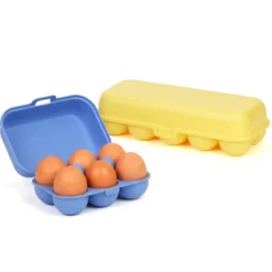 Boîte à œufs réutilisable x10 Koziol Jaune