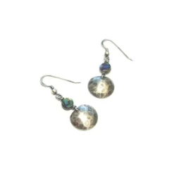 Boucles d'oreille ethniques abalone