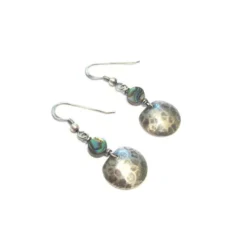 Boucles d'oreille ethniques abalone