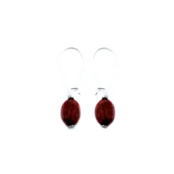 Boucles d'oreille longues gorgone