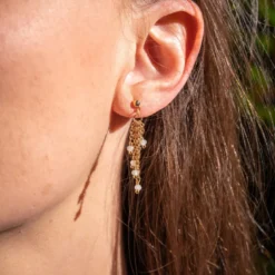 Boucles d'oreilles bianca apatite