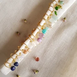 Boucles d'oreilles fame amazonite