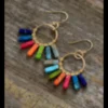 Boucles d'oreilles ouverture des chakras