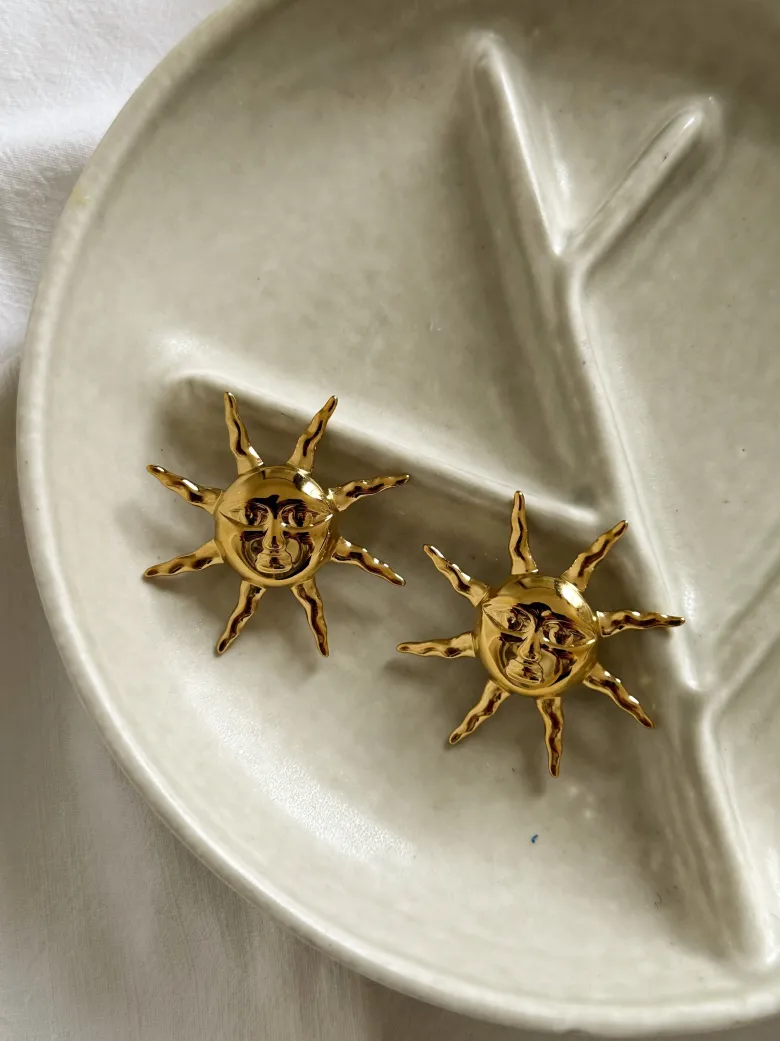 Boucles d'oreilles rose
