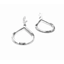 Boucles d'oreille touareg en argent