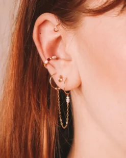 Boucles duo - certosa - argent