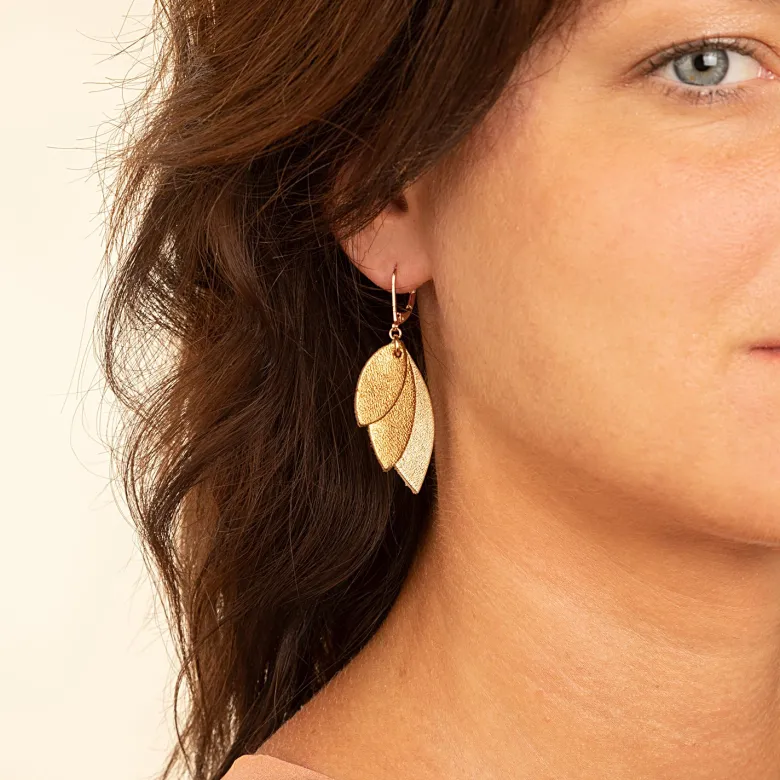Boucles mini céleste champagne