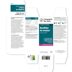 Bouffées de chaleur - huiles essentielles en solution buvable