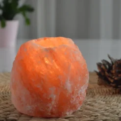 Bougeoir en sel himalaya naturel 500g