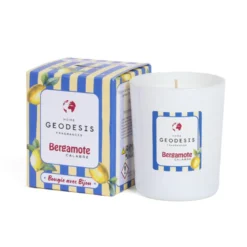 Bougie bijou artisanale senteur bergamote Geodosis 180 g