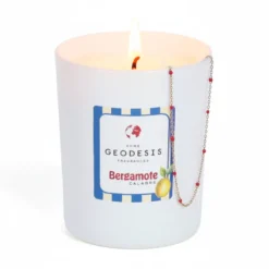 Bougie bijou artisanale senteur bergamote Geodosis 180 g