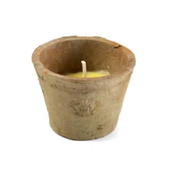 Bougie citronnelle pot terre cuite