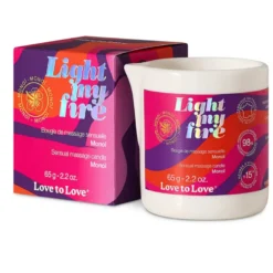 Bougie de massage monoï Light my fire Made in France 65 g