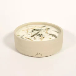 Bougie grès 300g jardin intérieur