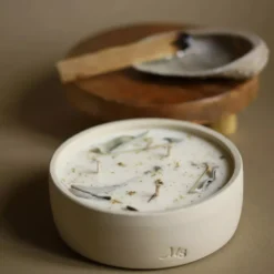 Bougie grès 300g jardin intérieur
