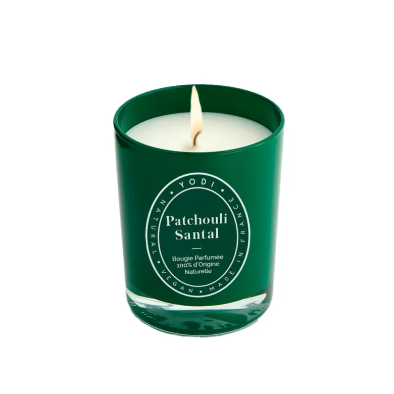 Bougie patchouli santal