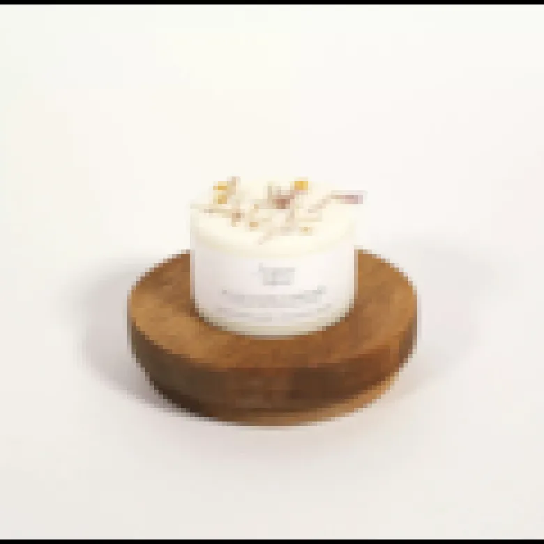 Bougie votive 80g frangipanier et jasmin