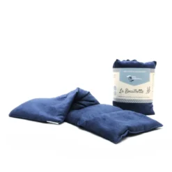 Bouillotte agriculture bio bleu foncé
