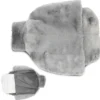 Bouillotte chausson 1,8l pantoufle doux confort thermique