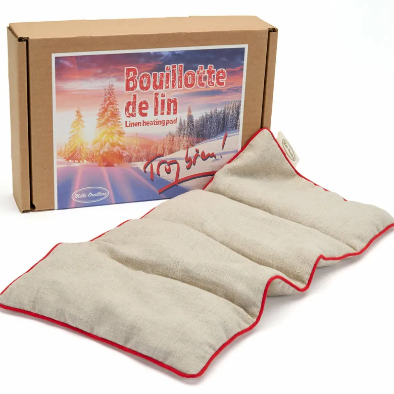 Bouillotte de lin trop bien