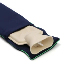 Bouillotte à eau longue velours recyclé