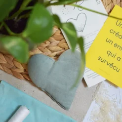 Bouillotte sèche cœur- kit diy