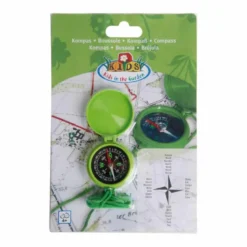 Boussole enfant aventurier verte
