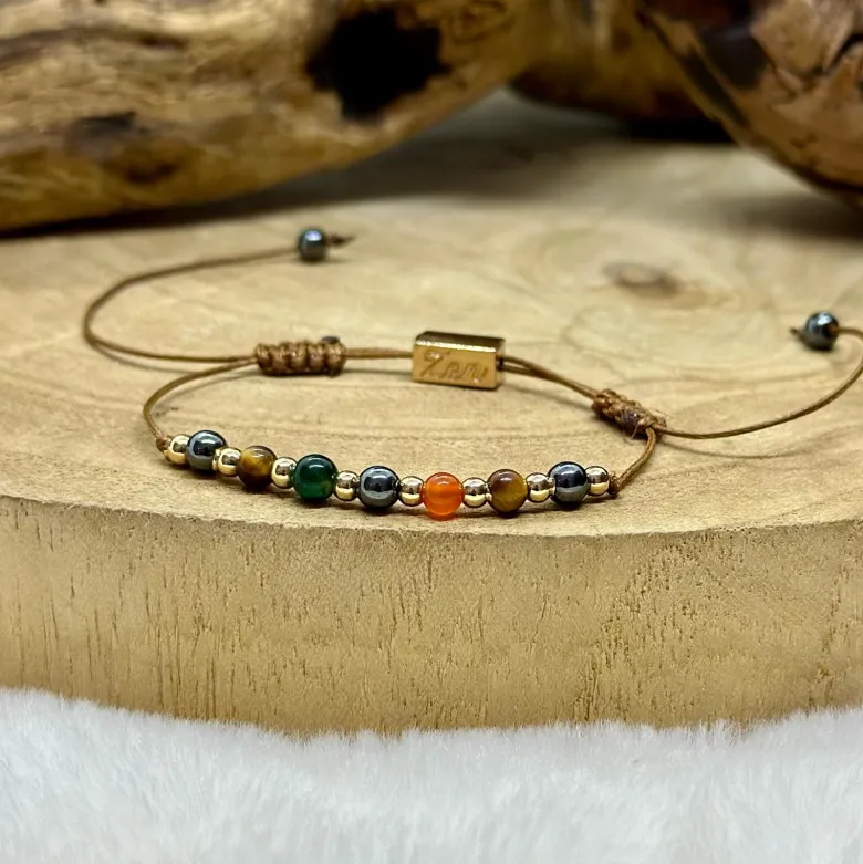 Bracelet amour en pierres
