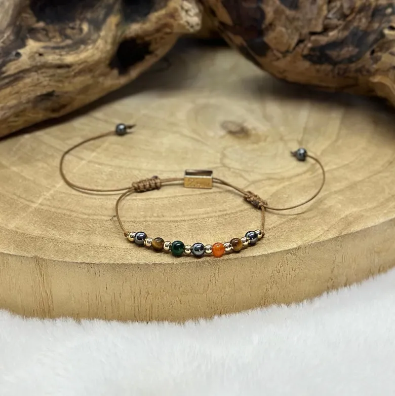 Bracelet amour en pierres