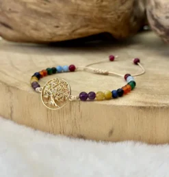 Bracelet arbre de vie et 7 chakras
