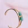 Bracelet attica green aventurine s Vert