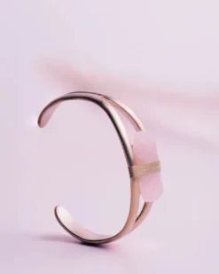 Bracelet attica pink quartz rose xxs Rose
