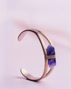 Bracelet attica violet amethyste s Violet