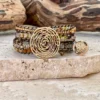 Bracelet bohème en plaqué or
