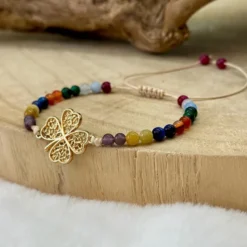 Bracelet 7 chakras chance en pierre