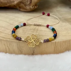 Bracelet 7 chakras chance en pierre