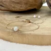 Bracelet chance en pierre de lune