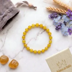 Bracelet citrine caixa – énergie & confiance
