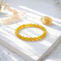 Bracelet citrine caixa – énergie & confiance