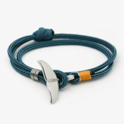 Bracelet corde baleine homme marin bj