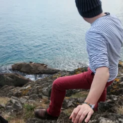 Bracelet corde baleine homme marin bj