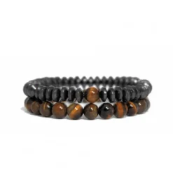 Bracelet hématite magnétique dhyâna