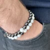 Bracelet hématite magnétique nirvana
