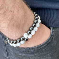 Bracelet hématite magnétique nirvana