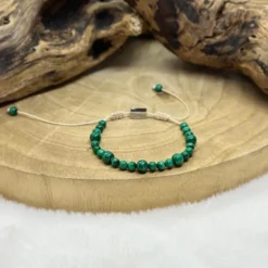 Bracelet joie en malachite